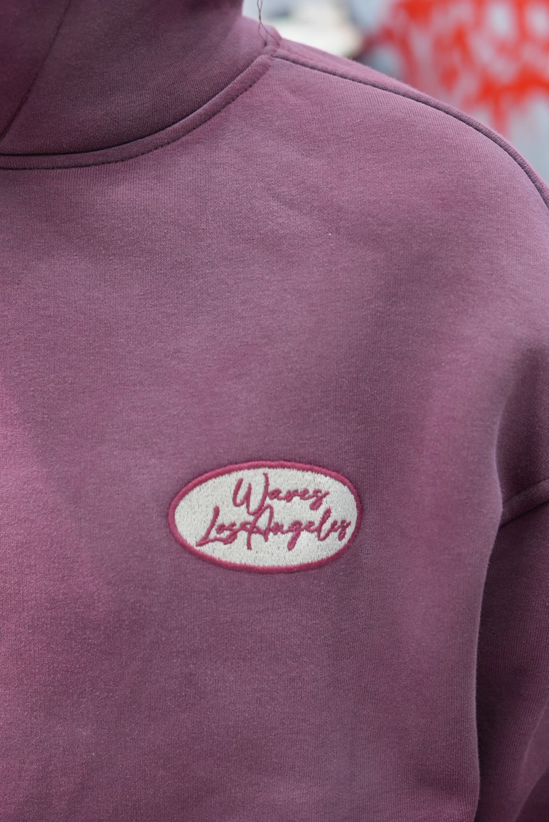 HOODIES LOS ANGELES RED V70-98