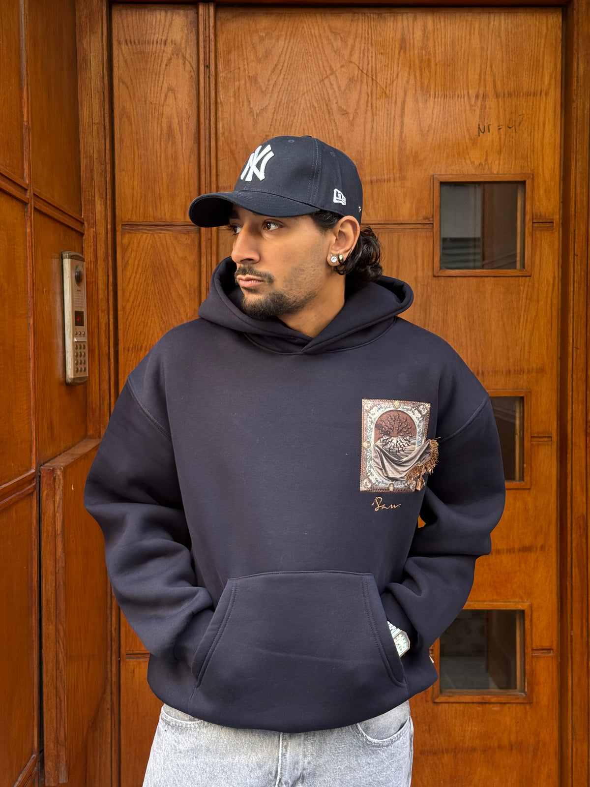 HOODIES SW NAVY BLUE 5242