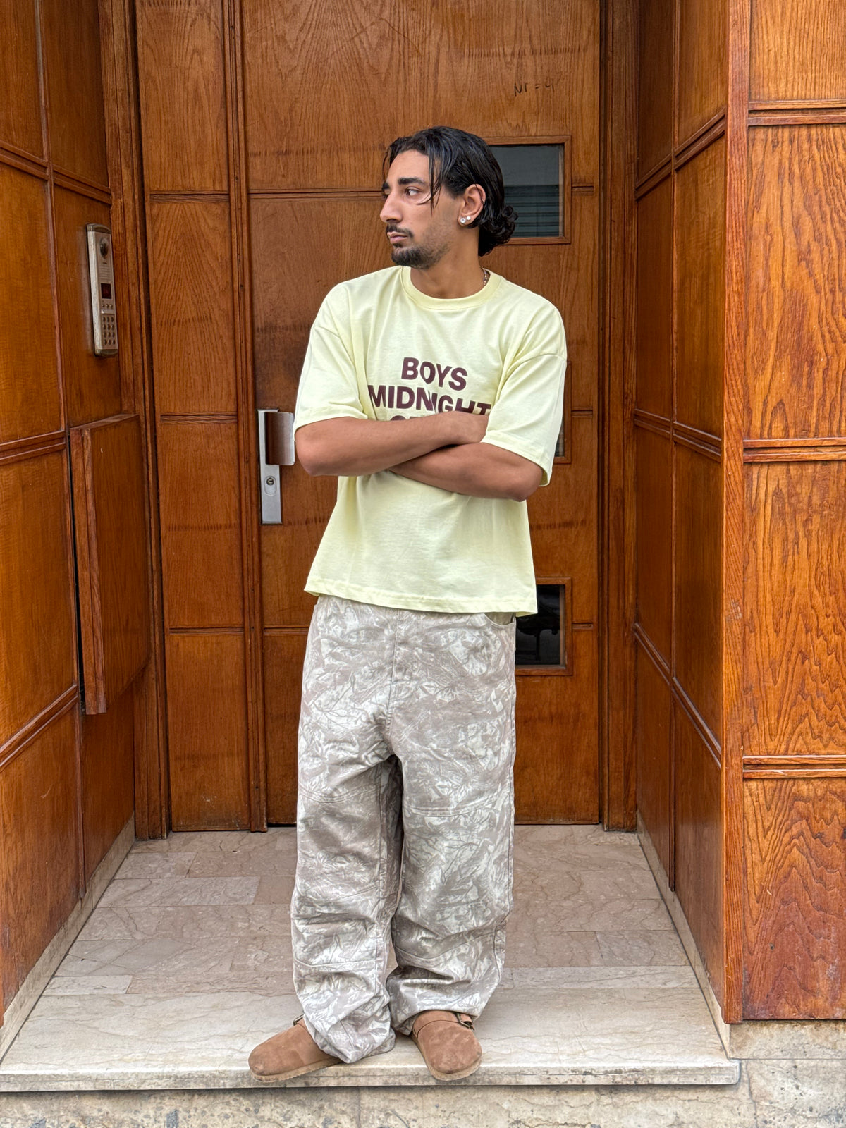 BAGGY PANTS IMPRIME FLOWER