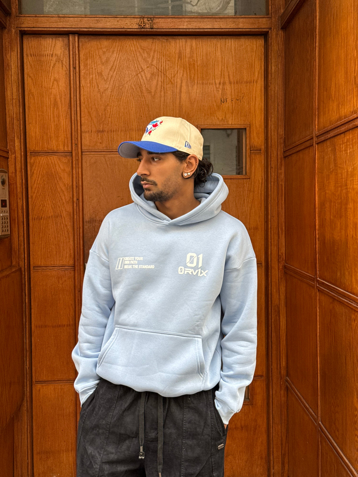 HOODIES ORVIX 01 ICE BLUE OVX