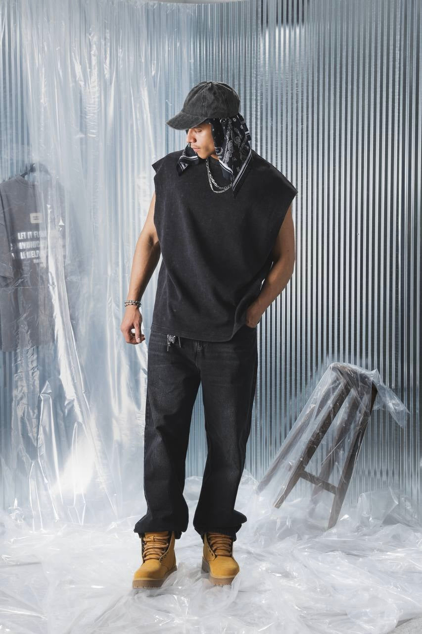 ATHLETE ES WASHED BLACK E71-152