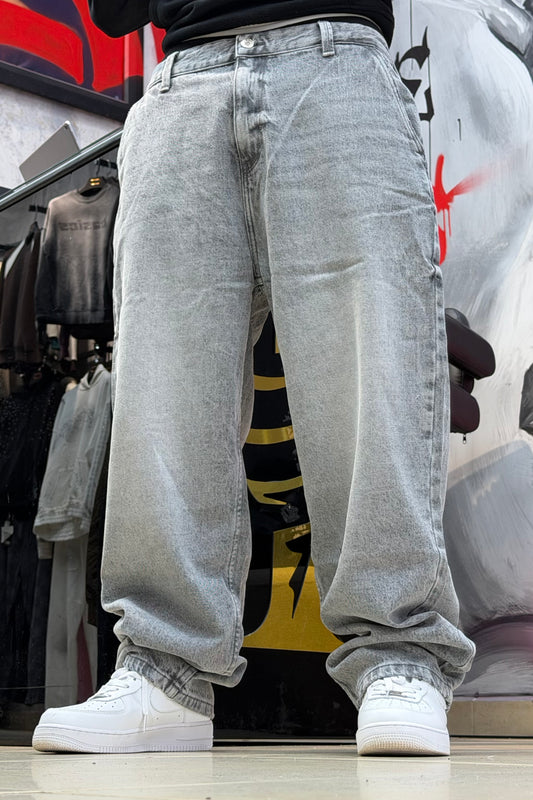 SKATER FIT JEANS GRIS BS