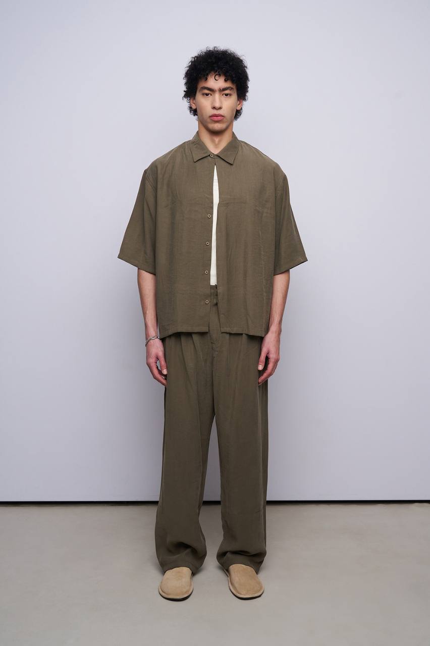 ENSEMBLE AVEC CHEMISE GREEN 30-203