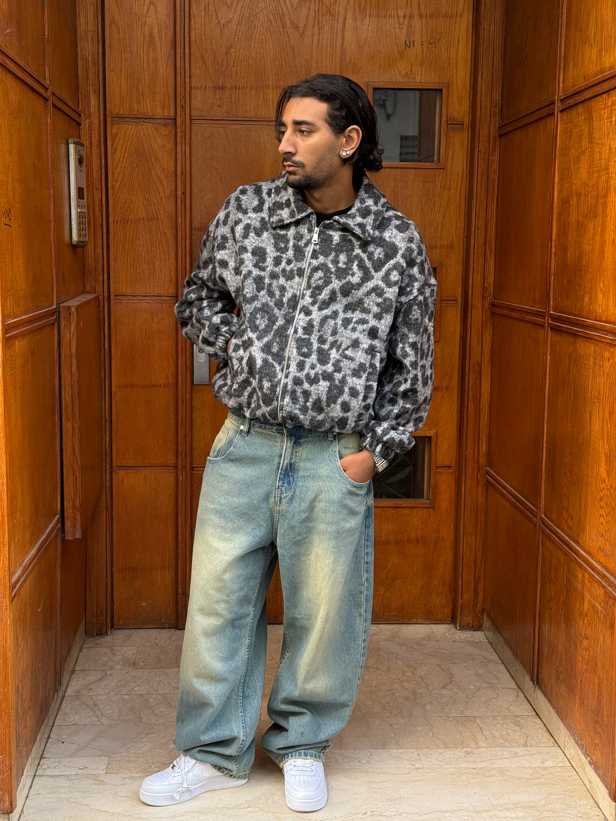JACKET TIGER GREY PZ