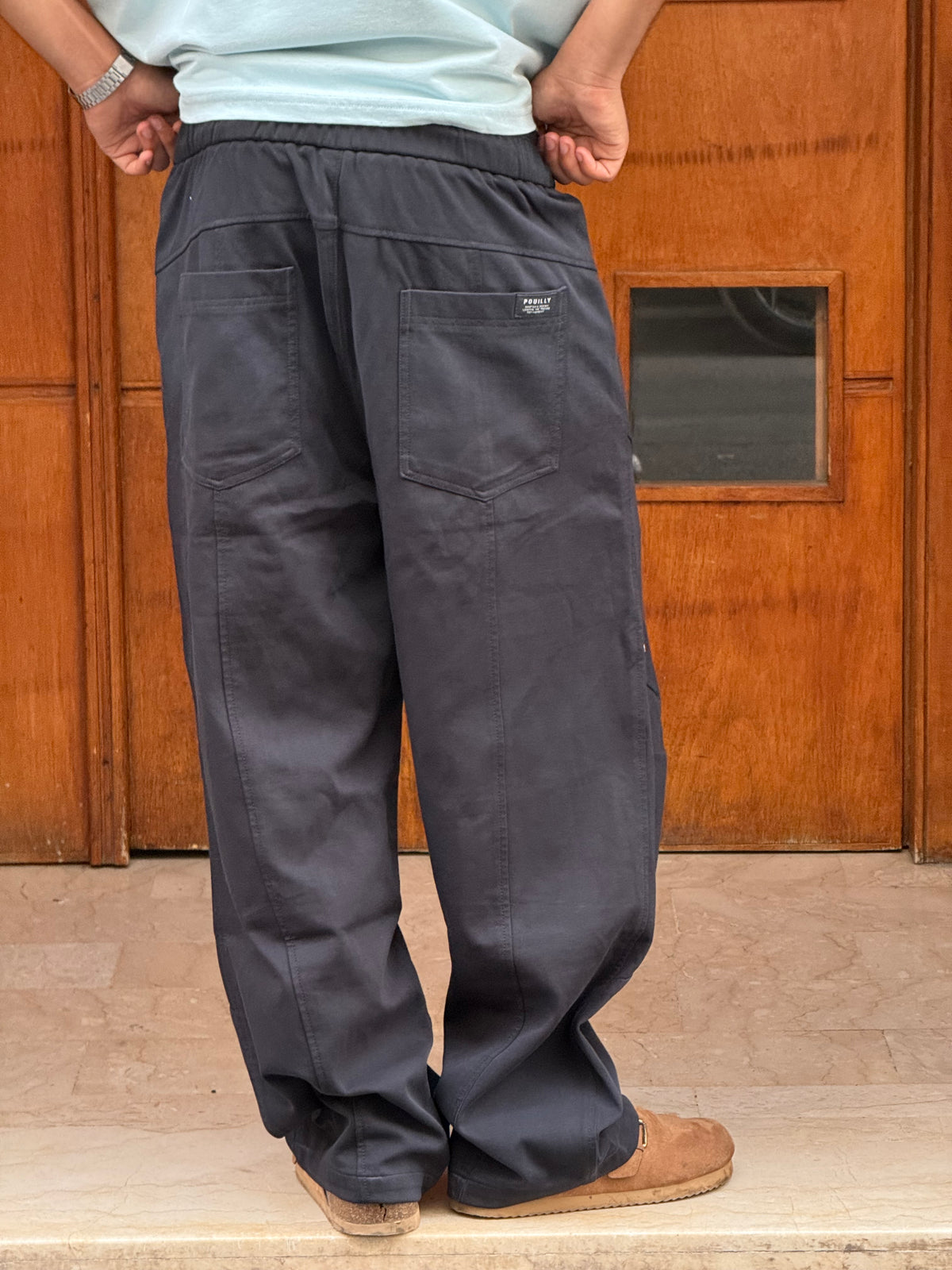 PANTALLON OVERSIZE BLACK  CN