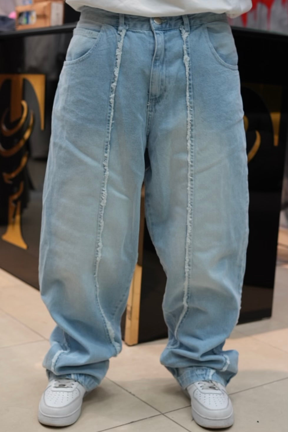 BAGGY JEANS STORM V3 DELAVE