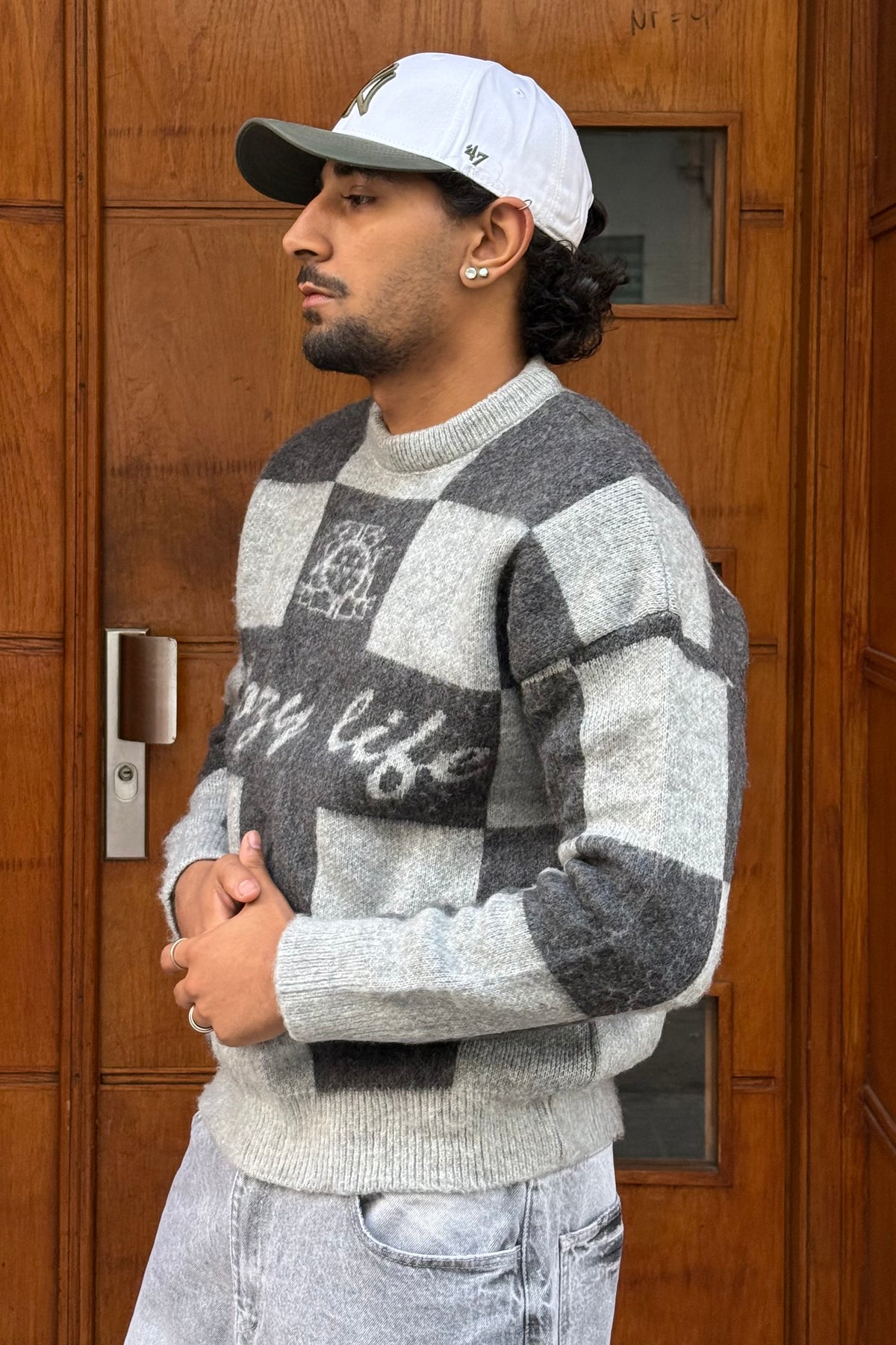 JUMPER COZY LIFE GREY RT 60-10
