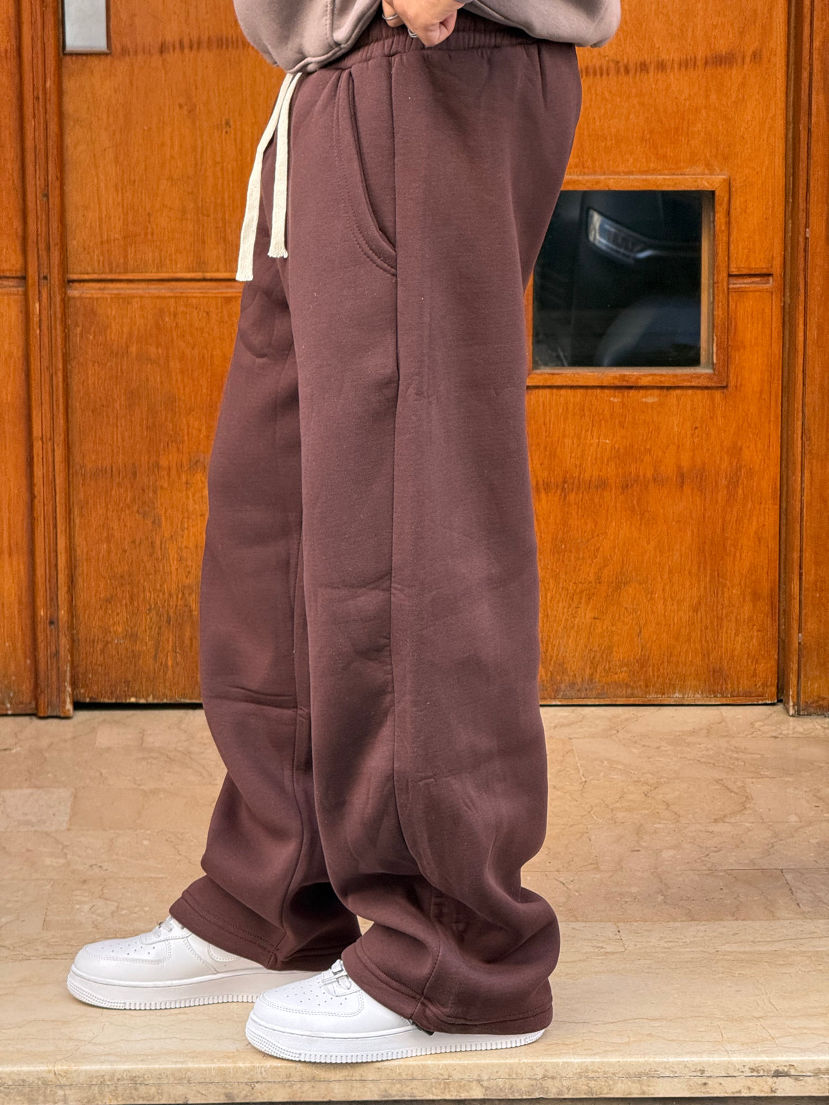 SWEATPANT OVERSIZE BROWN OVX