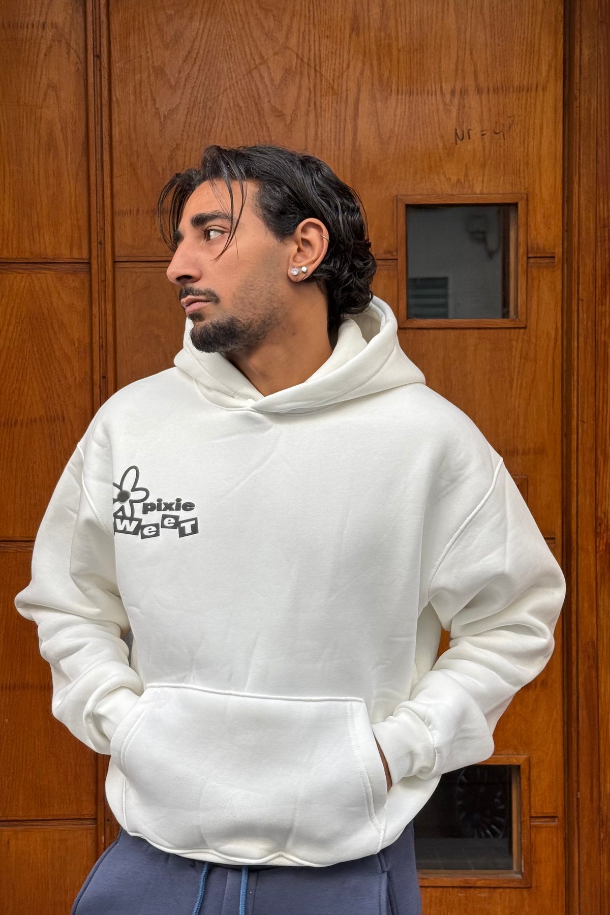 HOODIES PIXIE SWEET WHITE BL