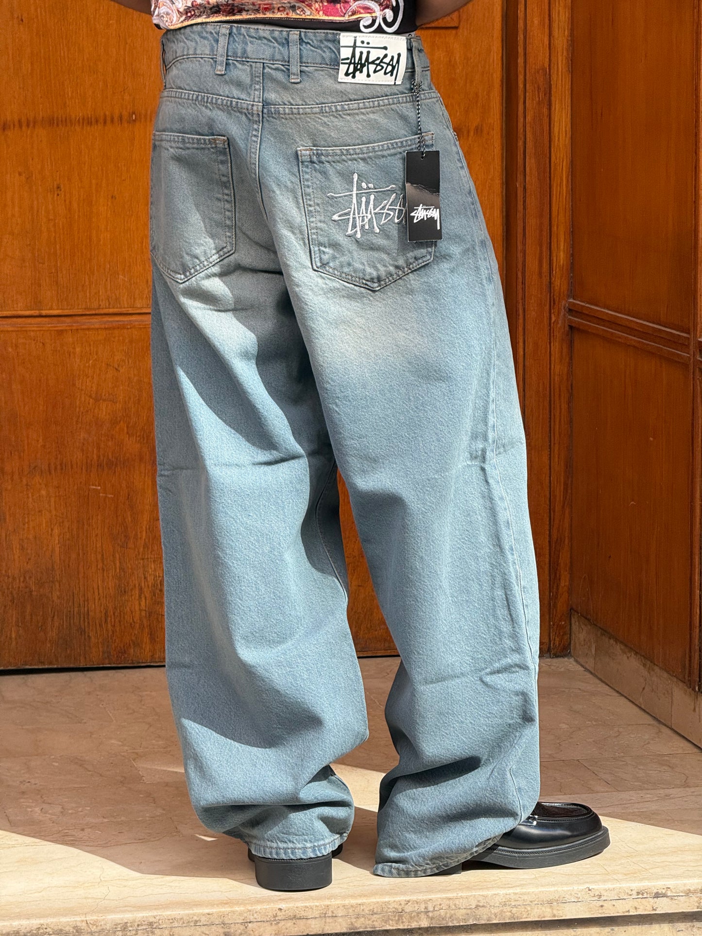 SUPPER BAGGY STUSSY DELAVE PETROL