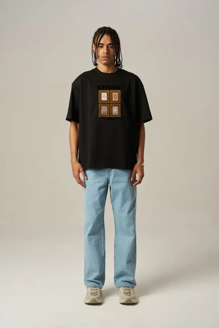 T-SHIRT BU BLACK T-17
