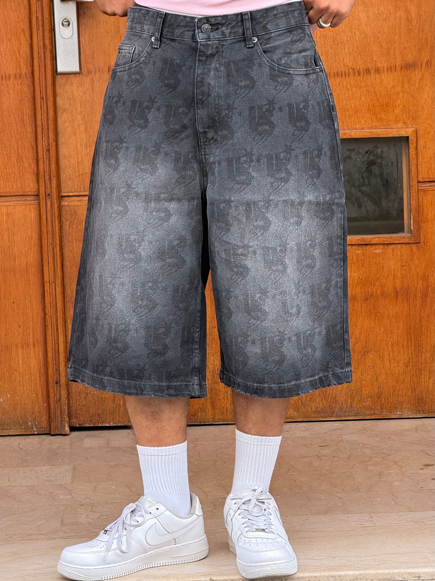 BAGGY JORTS LASER BLACK BS