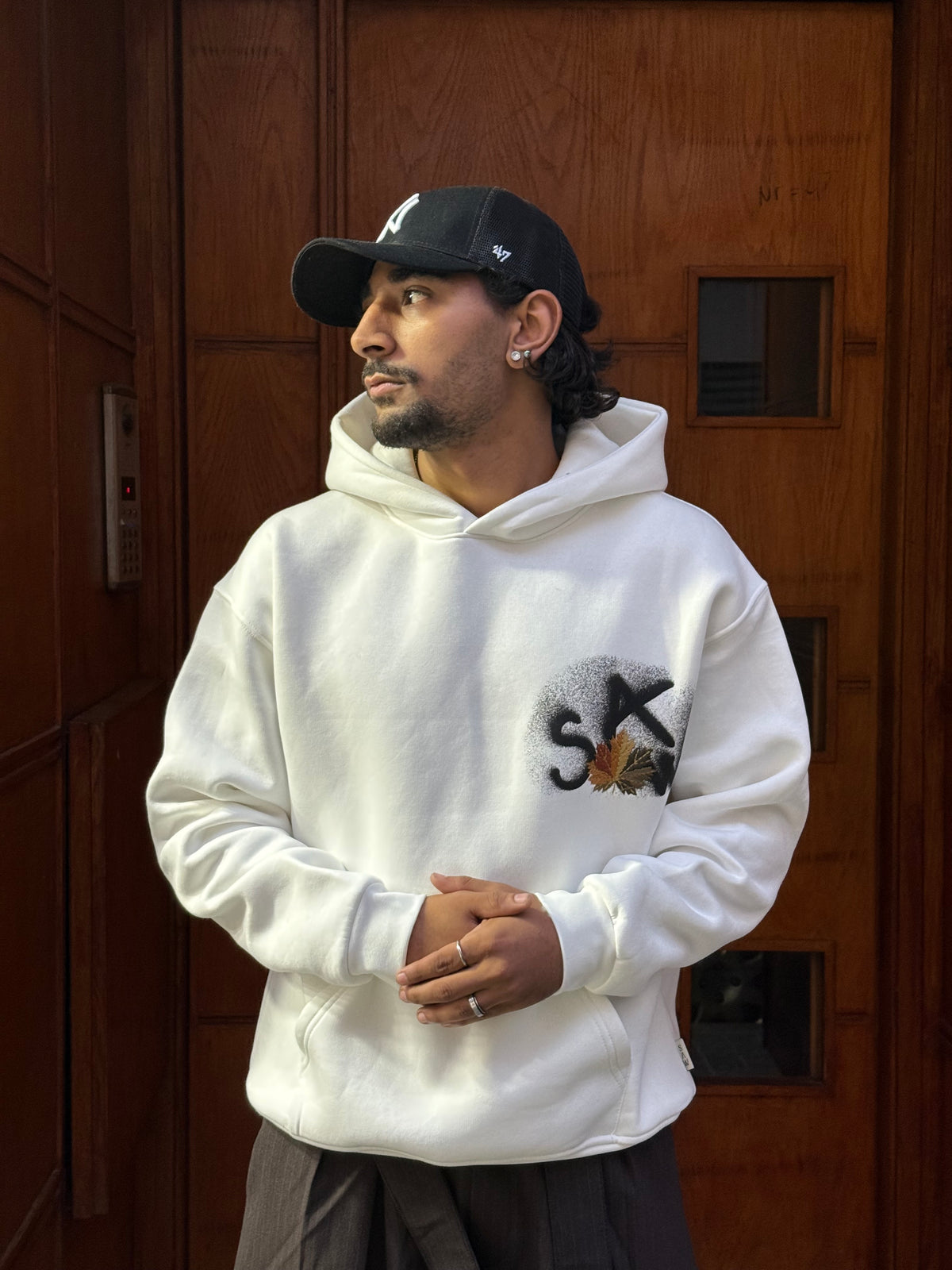 HOODIES SW WHITE 5250