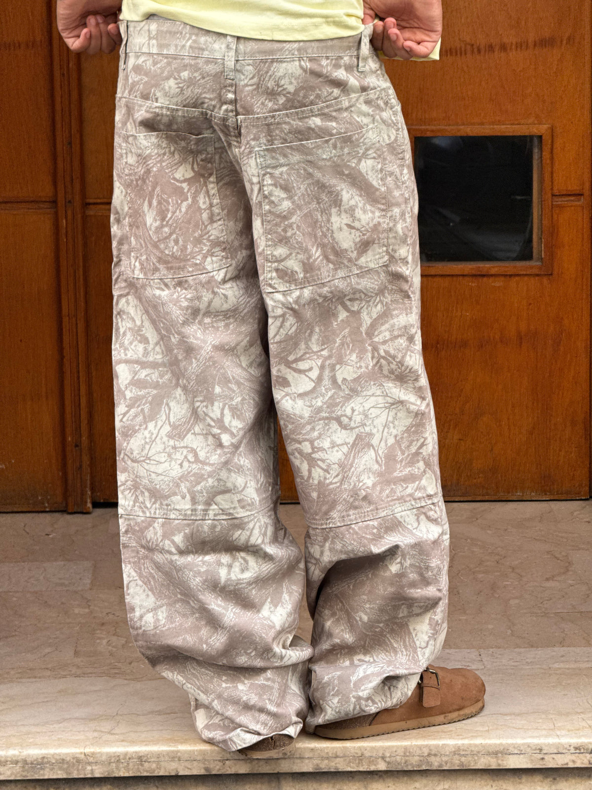 BAGGY PANTS IMPRIME FLOWER