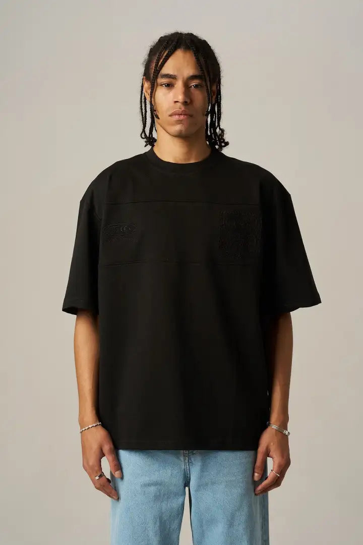 T-SHIRT BU BLACK T-28