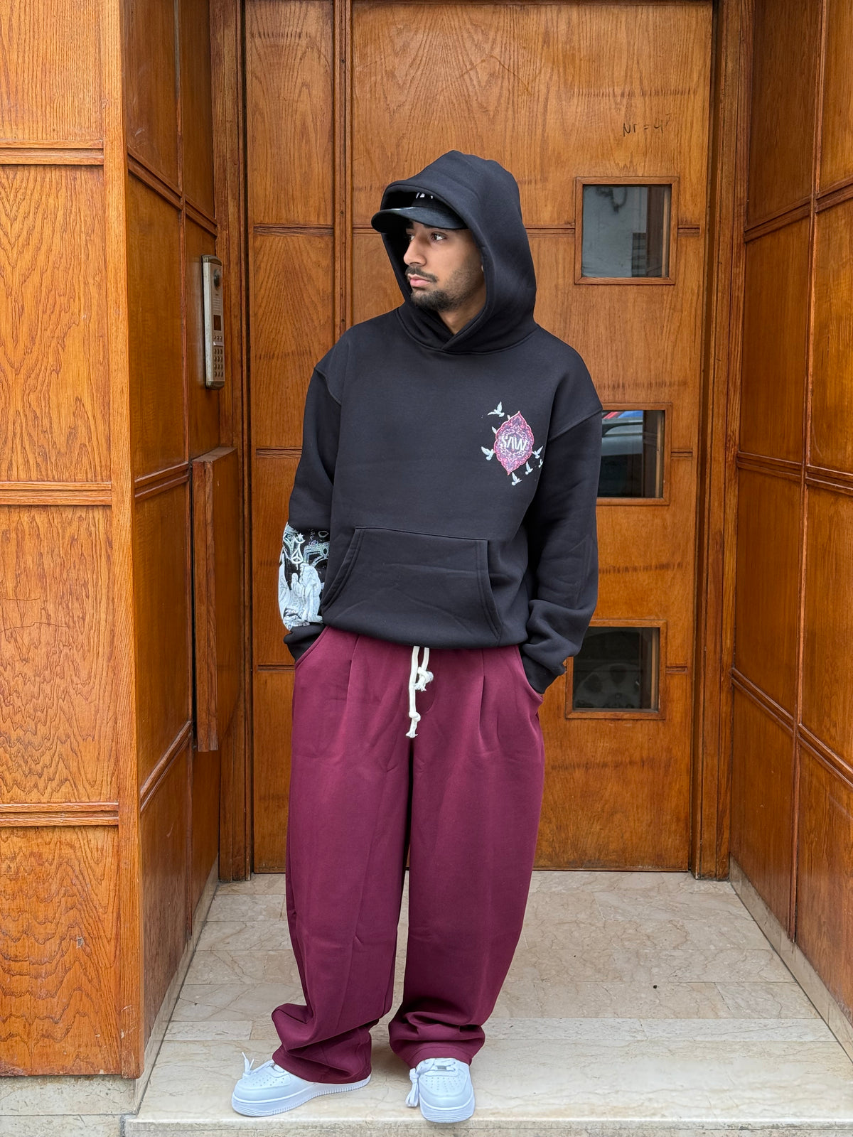 HOODIES SW BLACK 5285