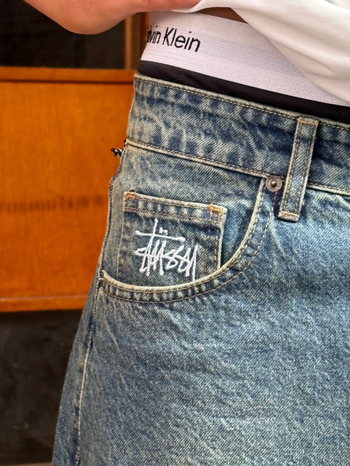 SUPPER BAGGY STUSSY DIRTY