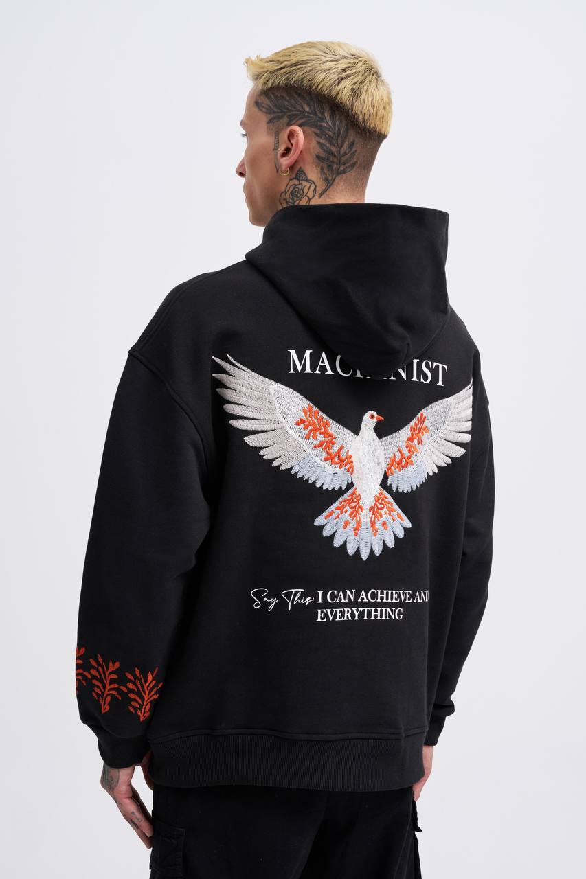 HOODIES MACHINIST BLACK M3525