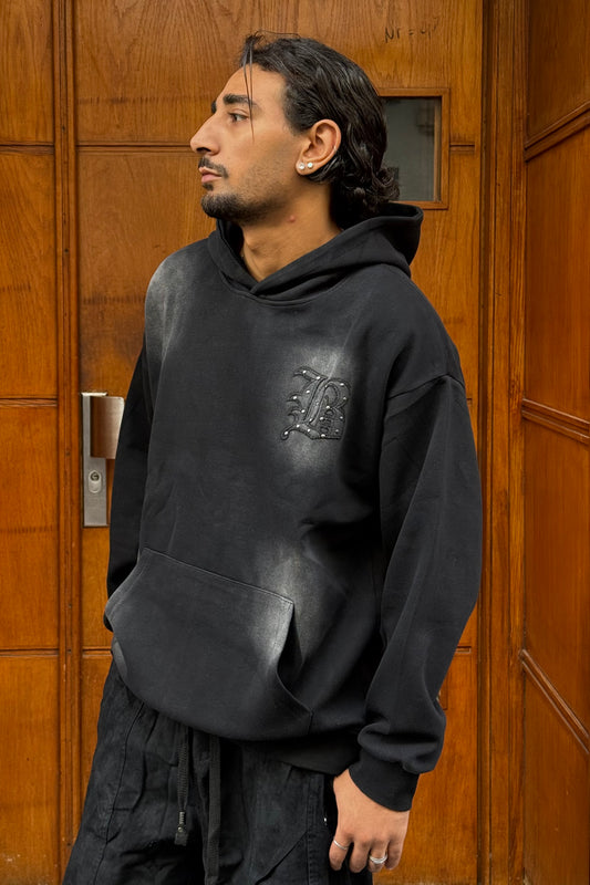 HOODIES B BLACK CN