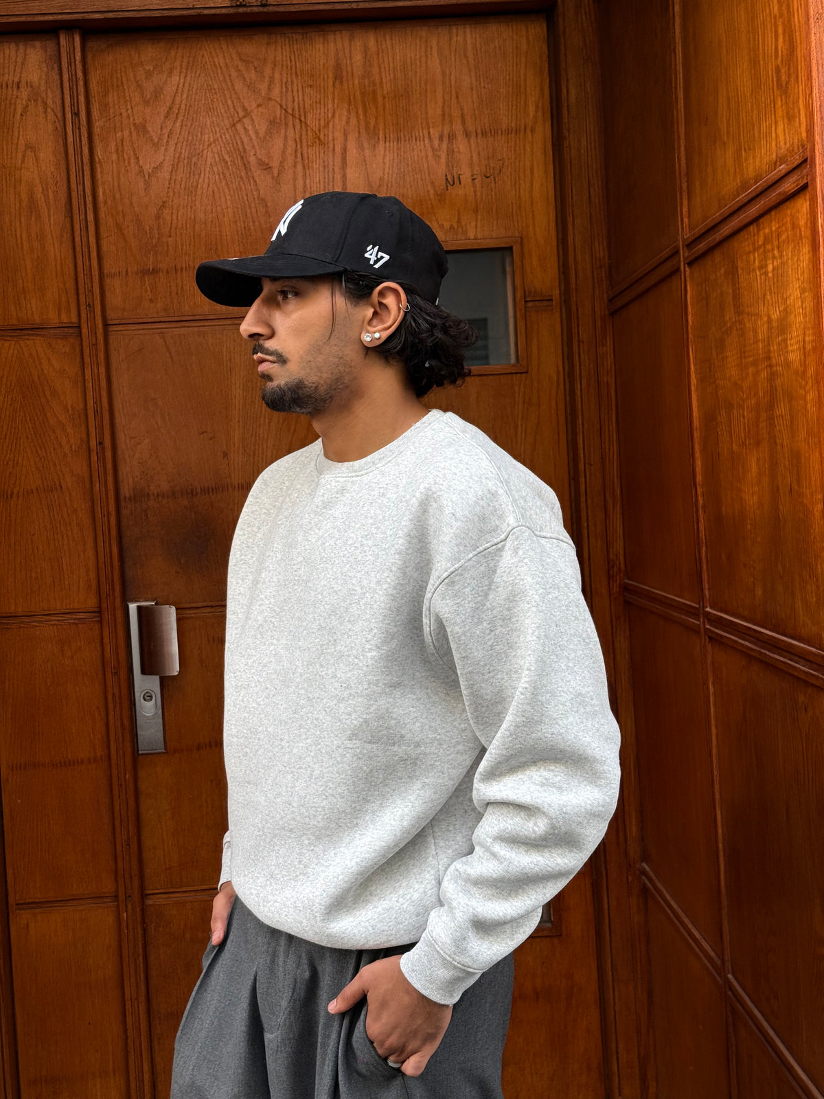SWEATSHIRT BASIC JL GREY