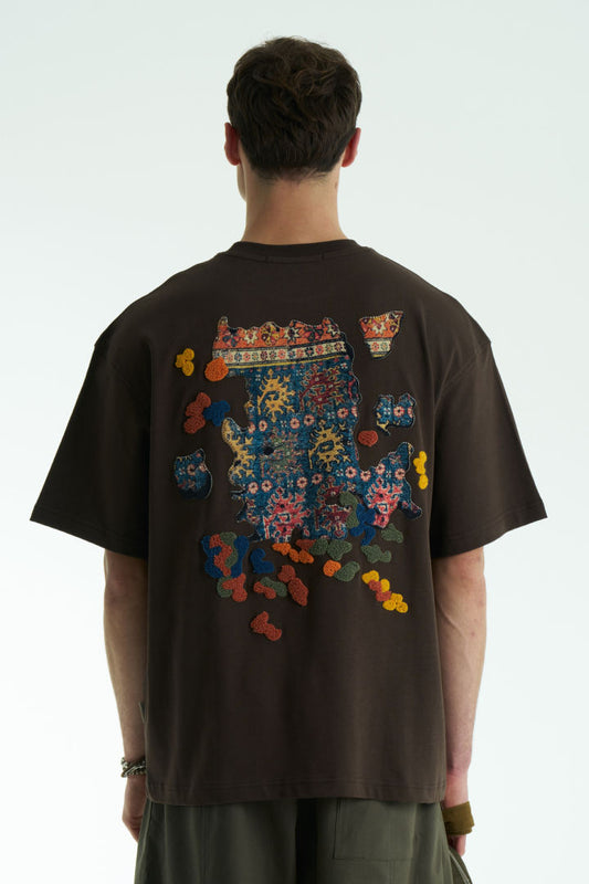 T-SHIRT SW AUTHENTIC BROWN 5079