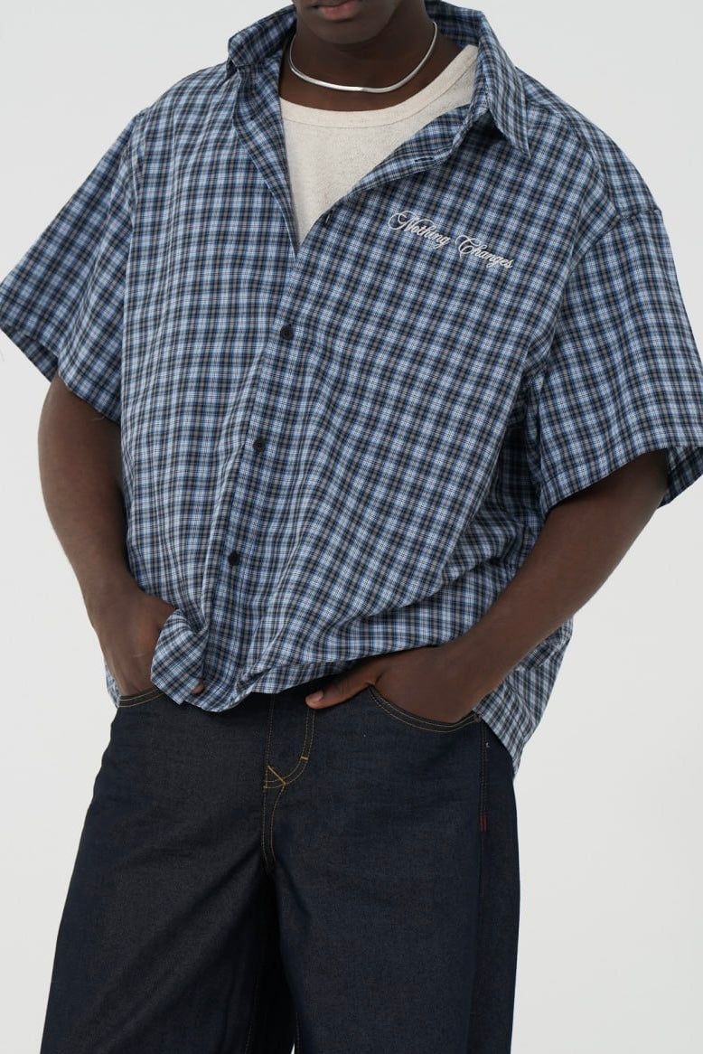 CHEMISE CROP SW BLUE 1592