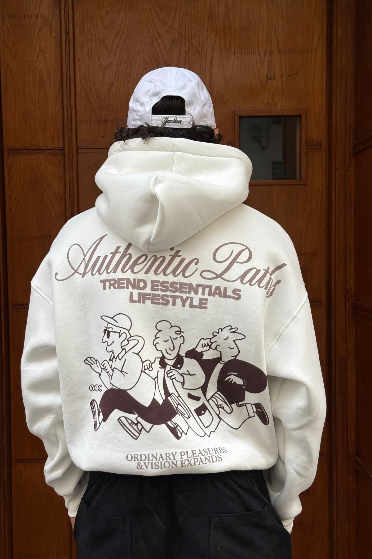 HOODIES AUTHENTIC PARIS WHITE BL