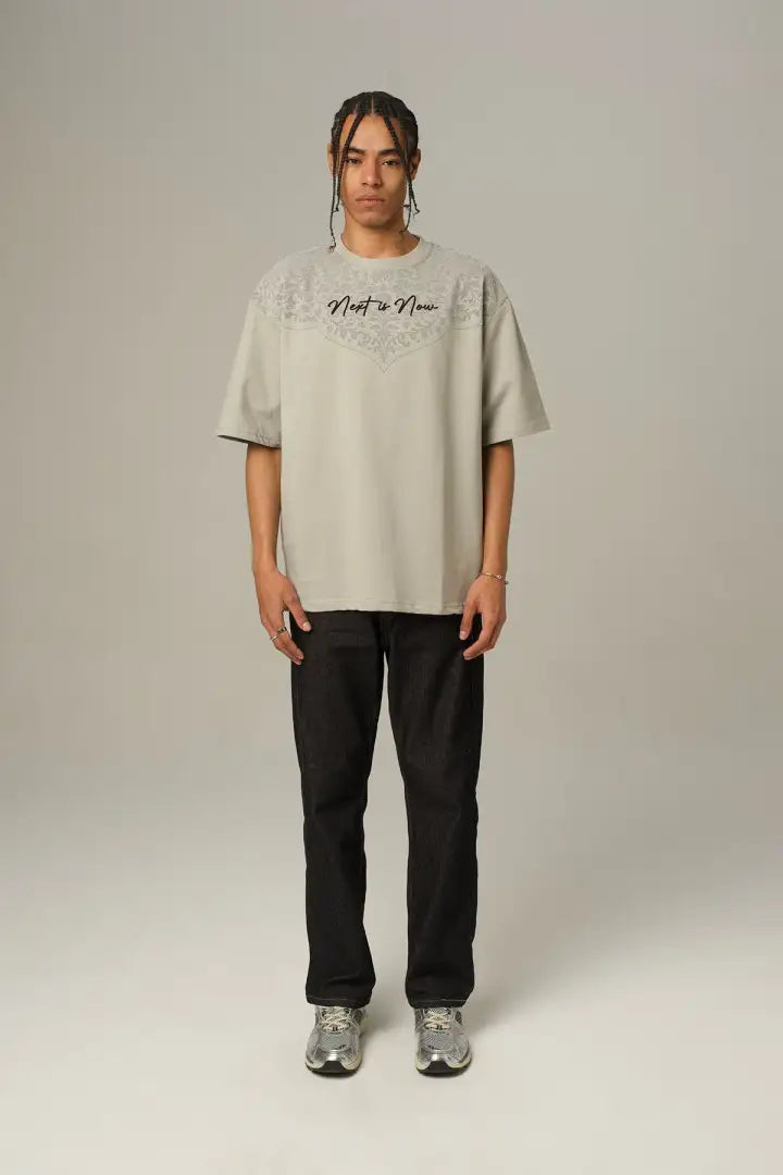 T-SHIRT BU GREY T-43