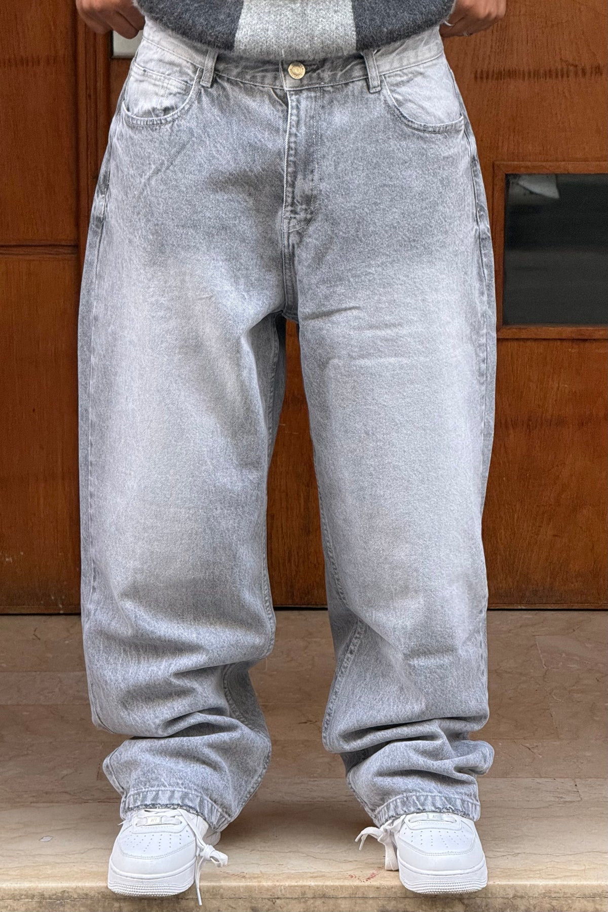 BAGGY JEANS BS (GREY)