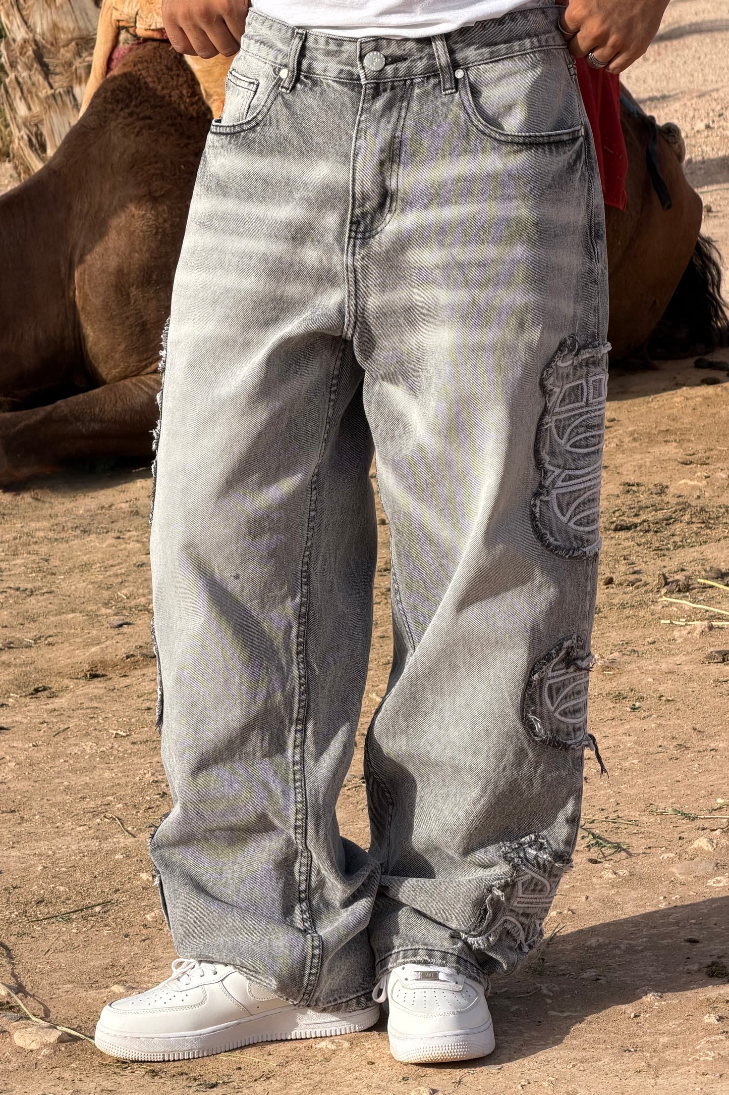BAGGY JEANS L’INTROUVABLE (GREY)