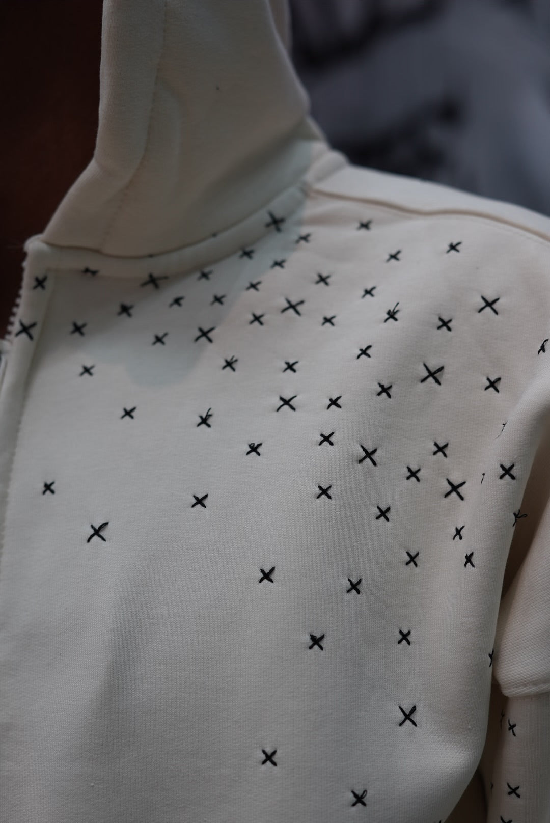 HOODIES STARS WHITE RT 2709