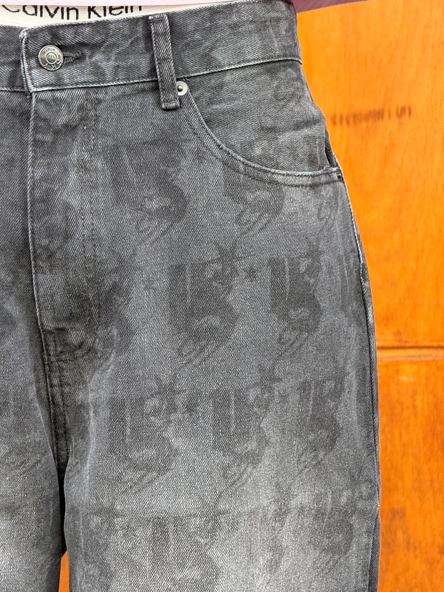 BAGGY JORTS LASER BLACK BS
