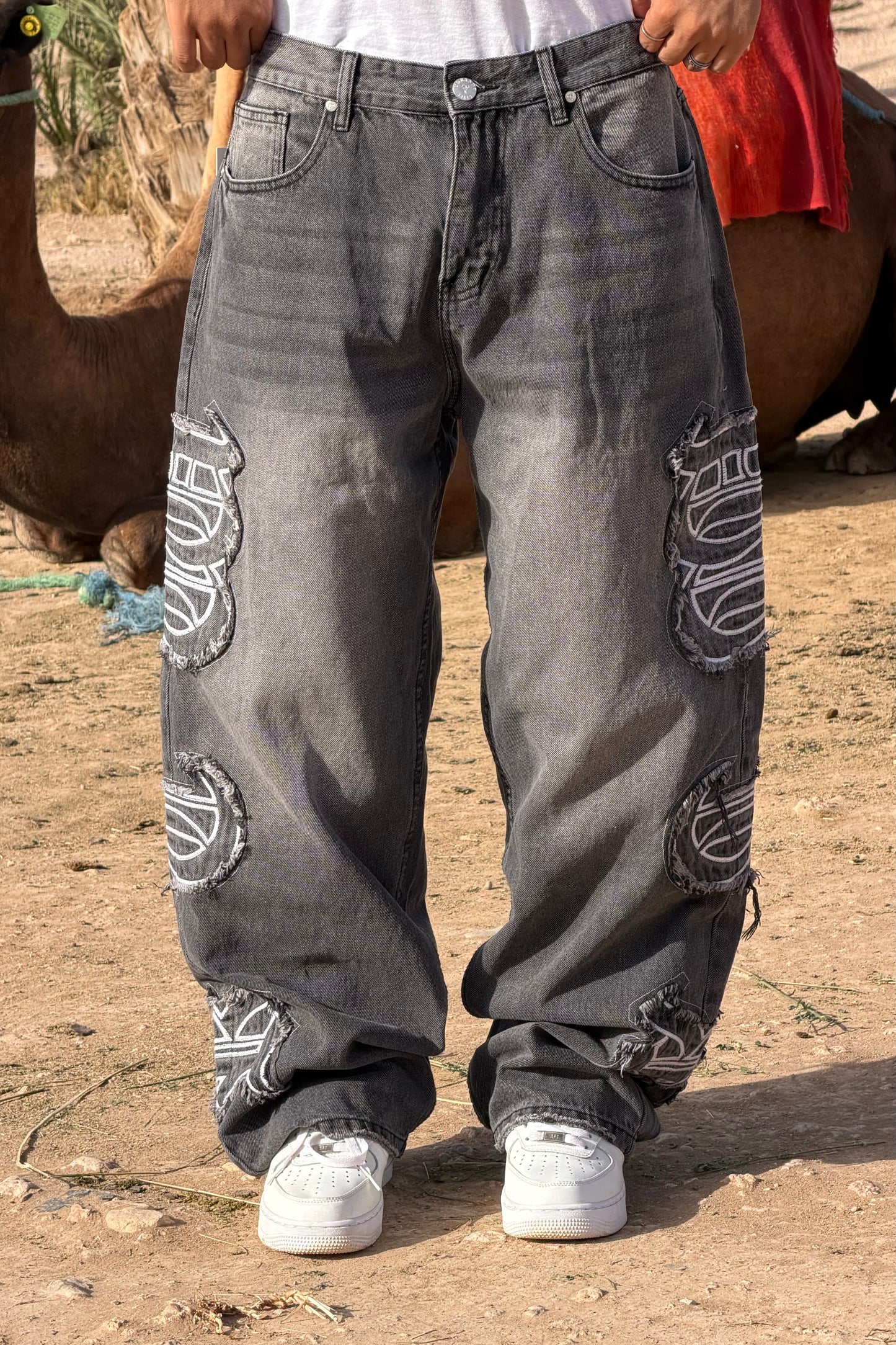 BAGGY JEANS L’INTROUVABLE (GRIS NOIR)