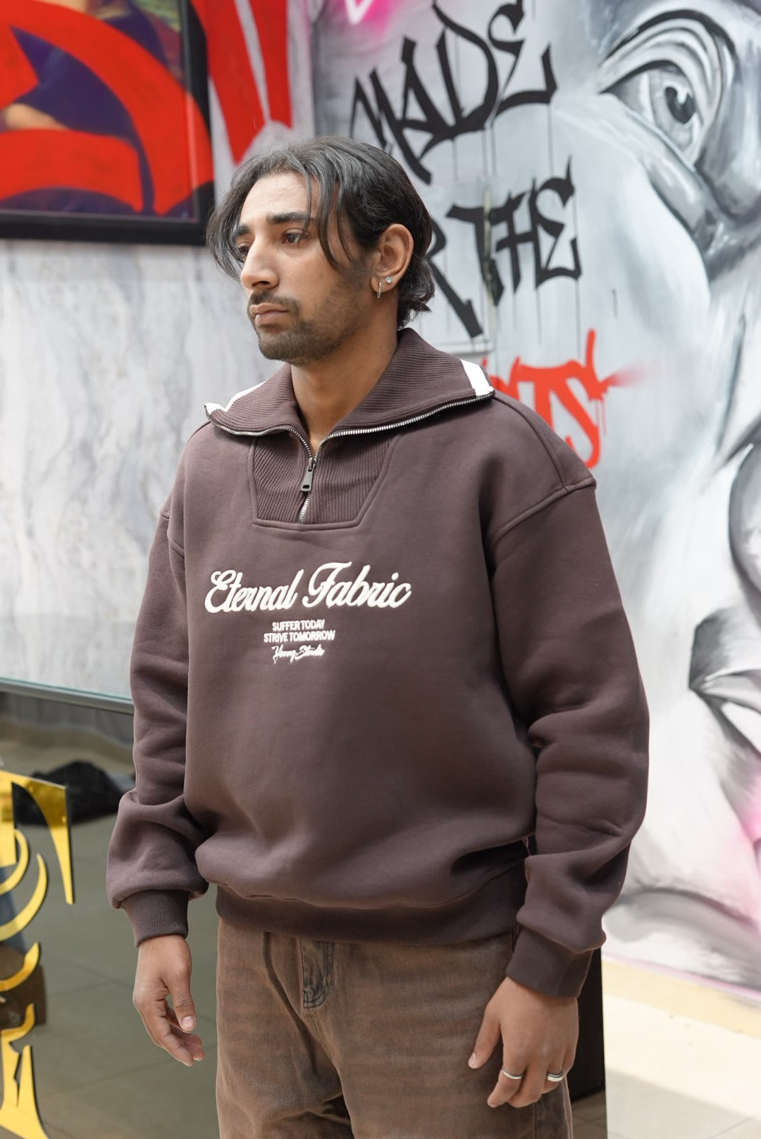 FILIPPO ZIP ETRNAL BROWN V70-103