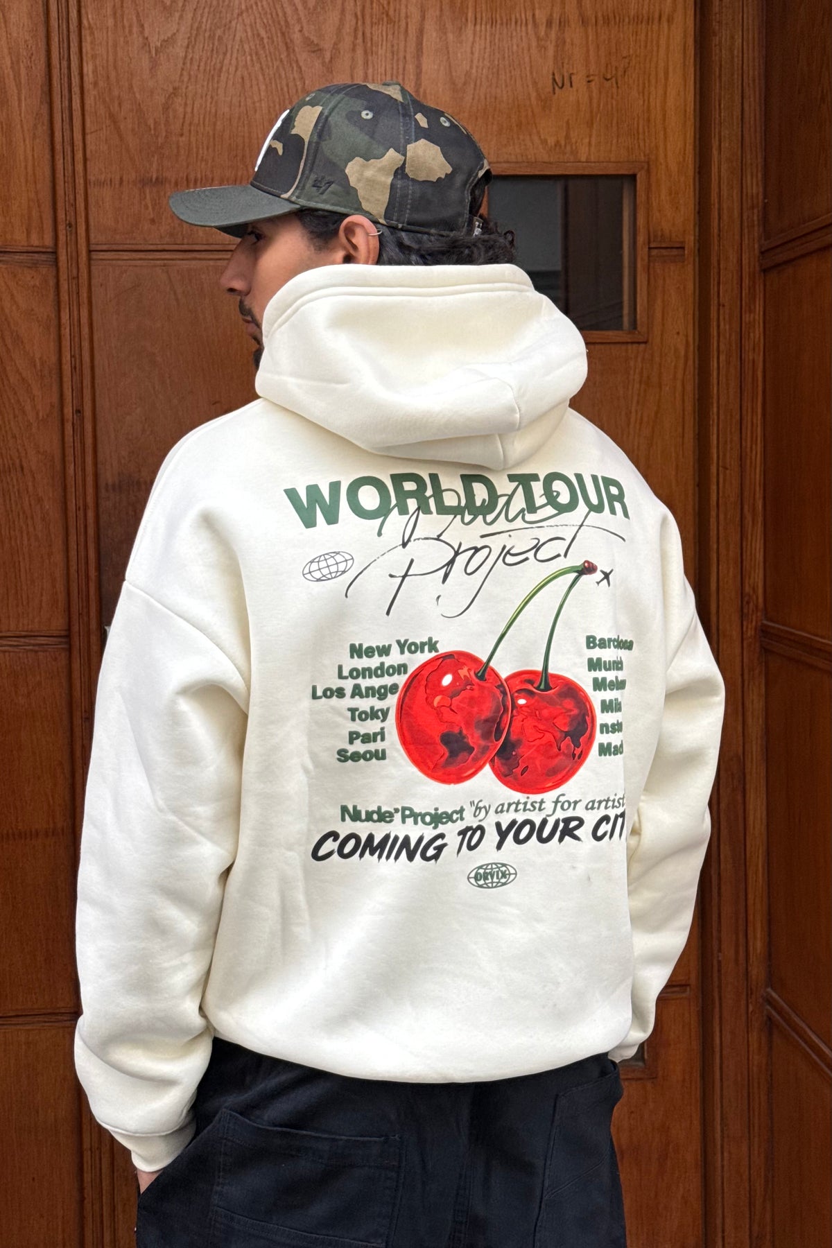 HOODIES WORLD TOUR WHITE OVX