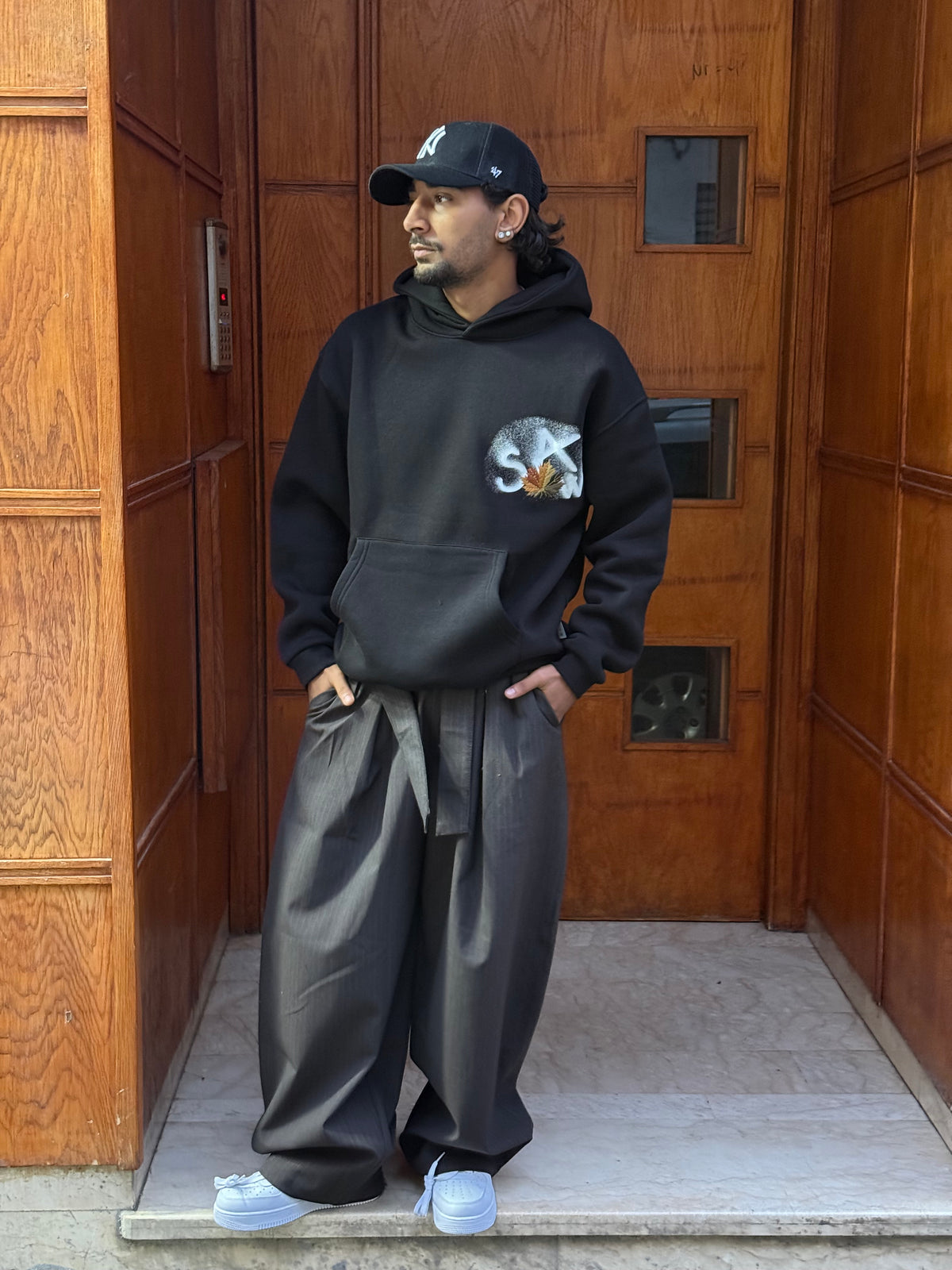 HOODIES SW BLACK 5250