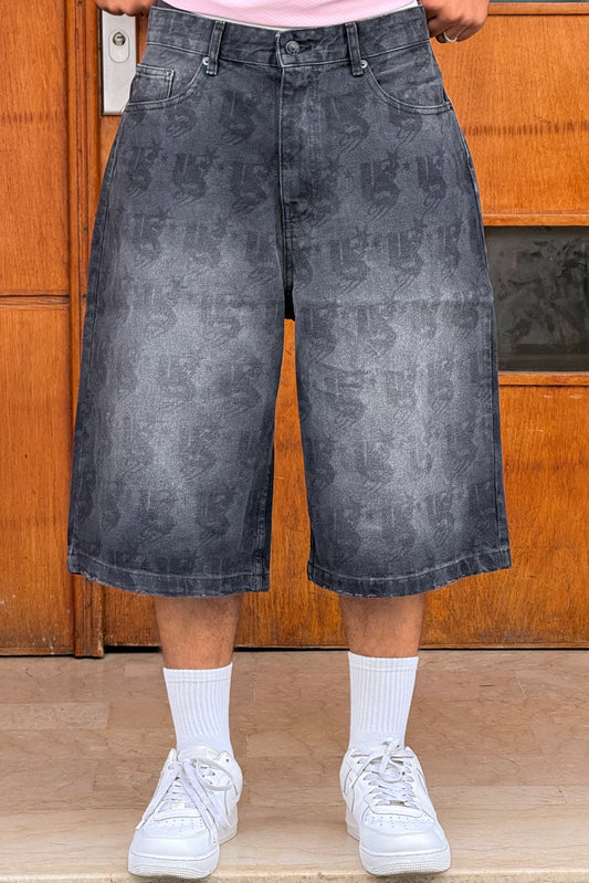 BAGGY JORTS LASER BLACK BS