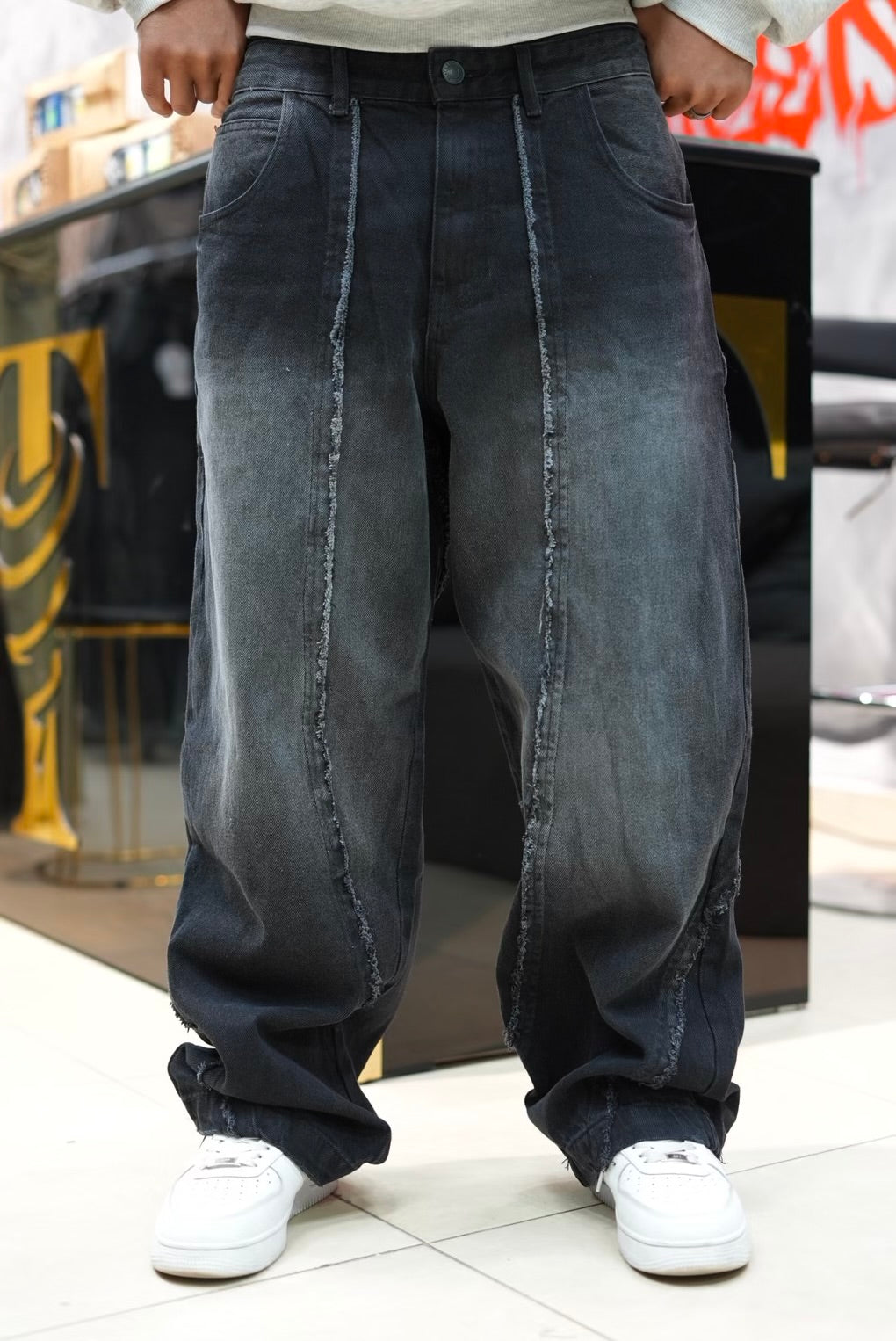 BAGGY JEANS STORM V3 BLACK