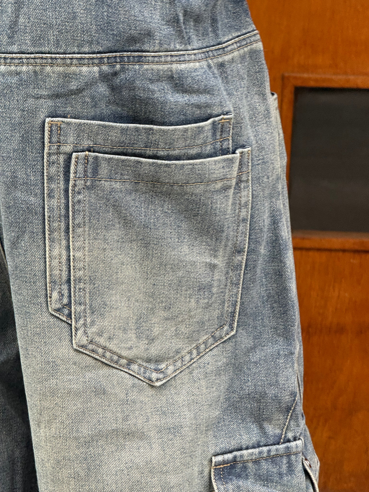 CARGO JEANS LASER DIRTY CN