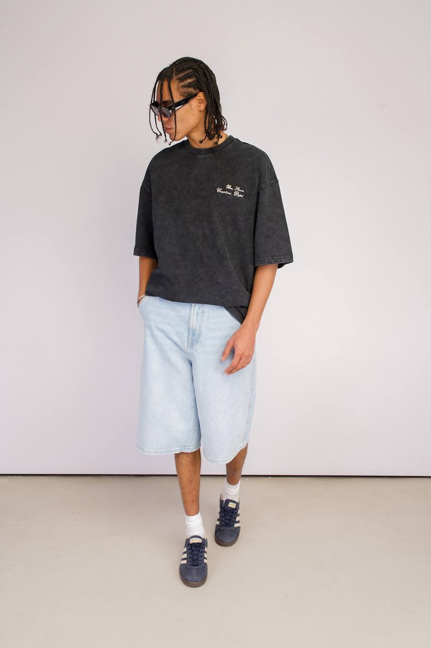 T-SHIRT BEYONND BASIC BR BLACK 20-211