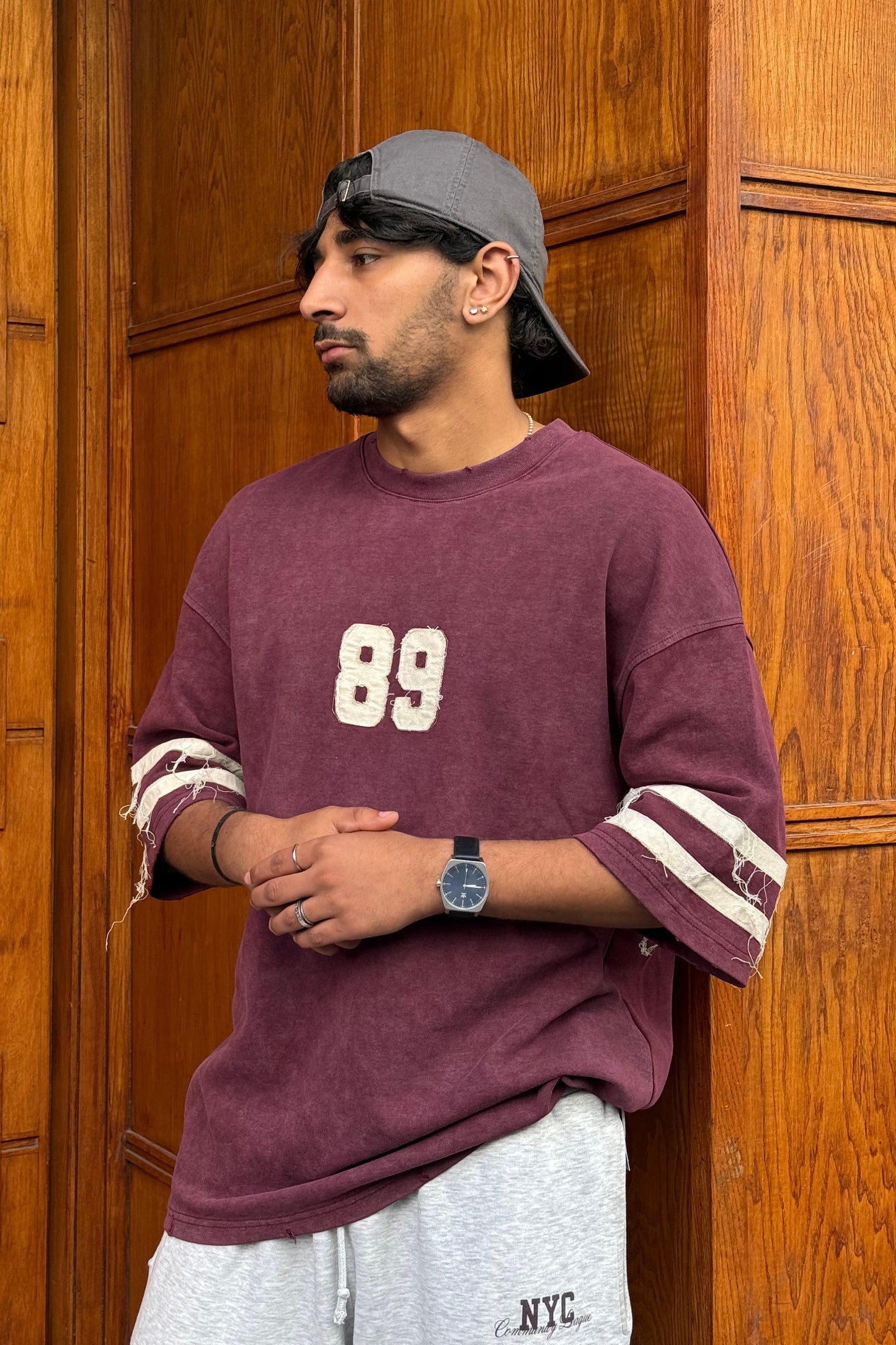 T-SHIRT ES 89 BURGUNDEY E71-121
