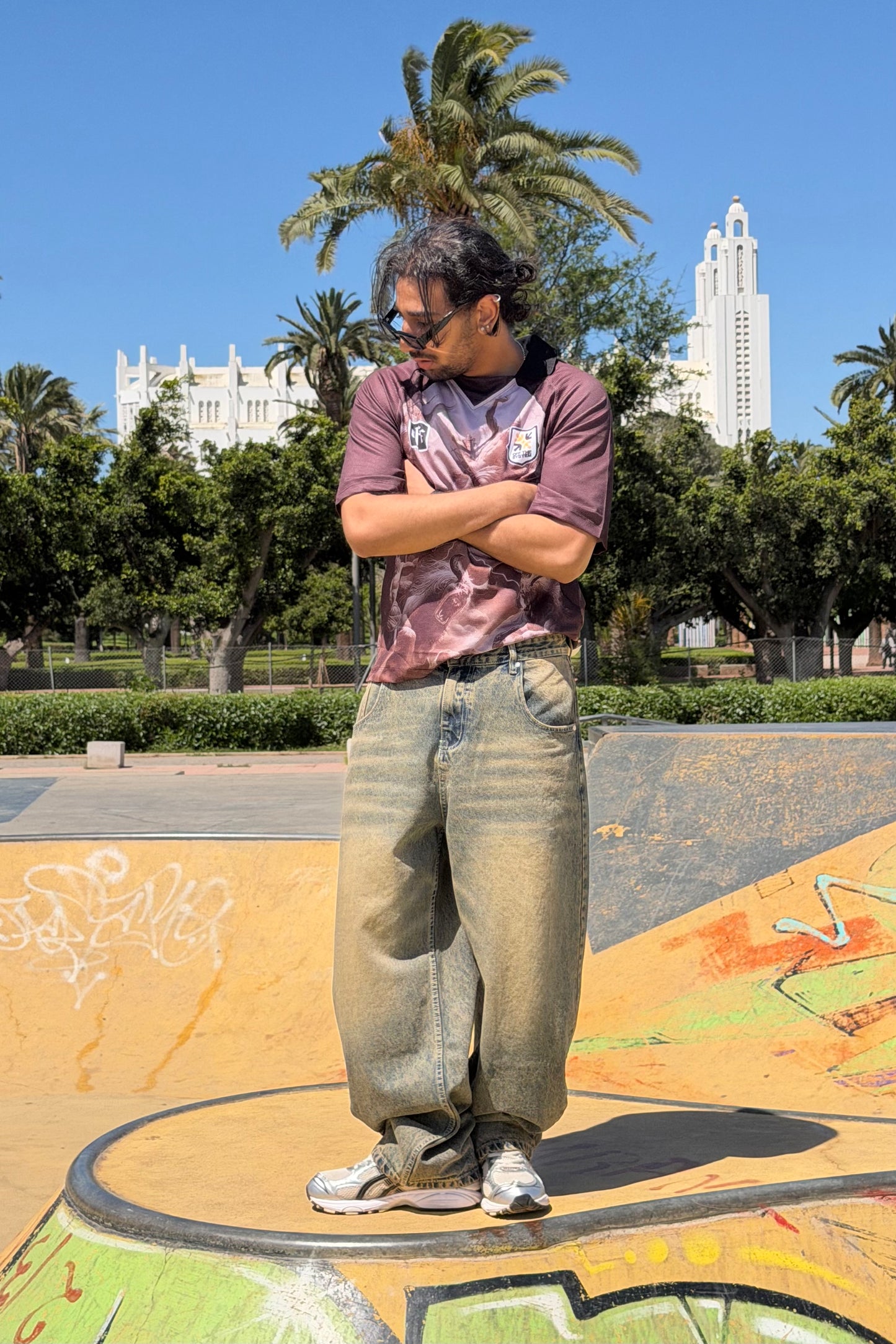 AMERICAN T-SHIRT OFF BROWN 8895