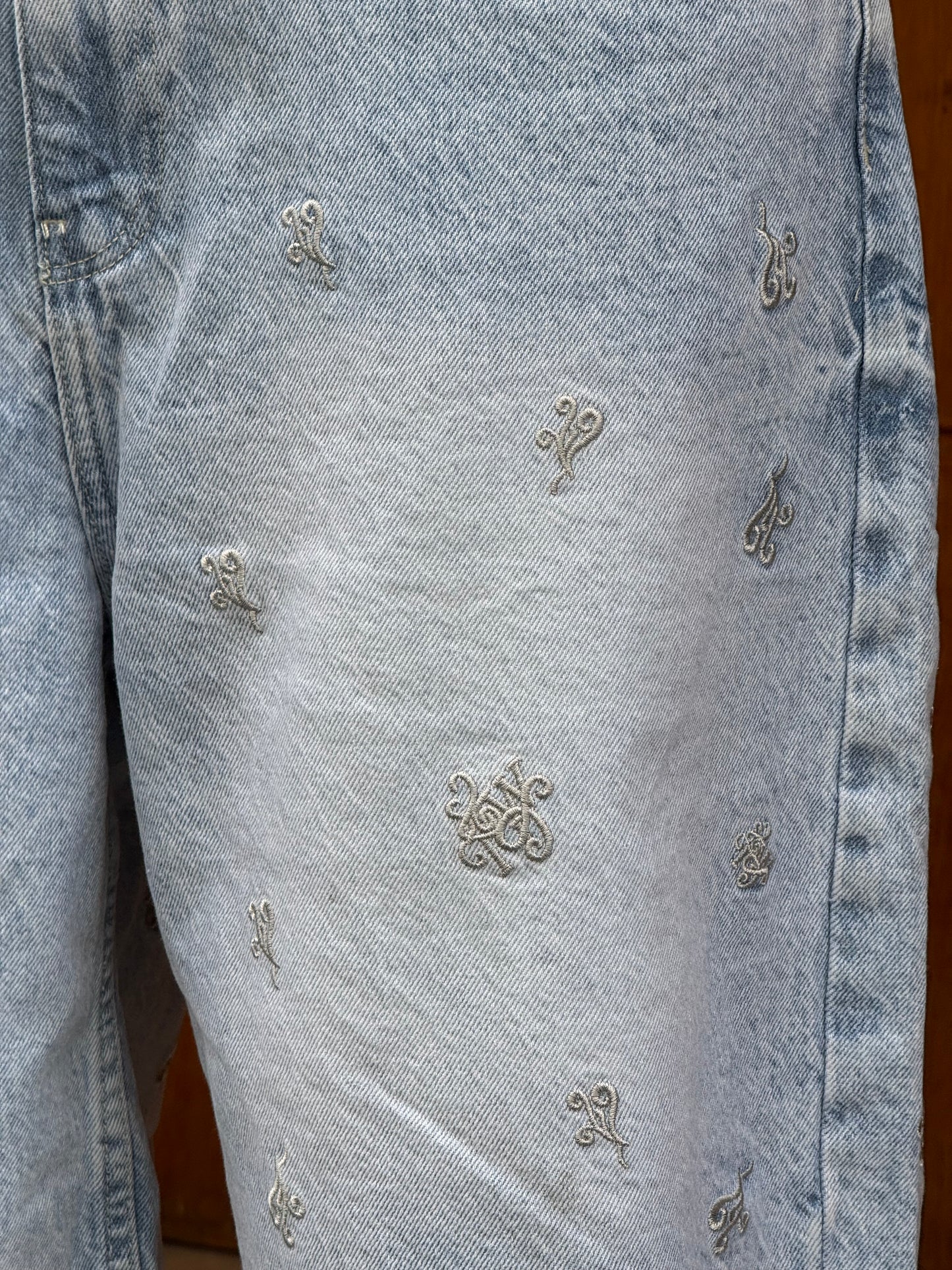 SKATER JORTS BRODERIE DELAVE