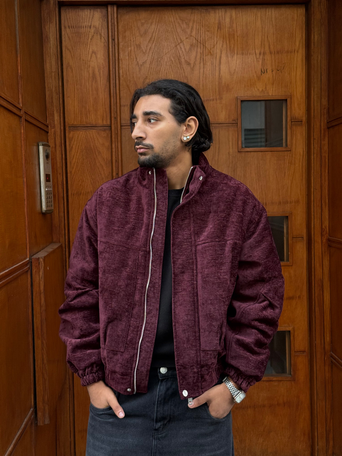 JACKET BURGUNDY RT 143