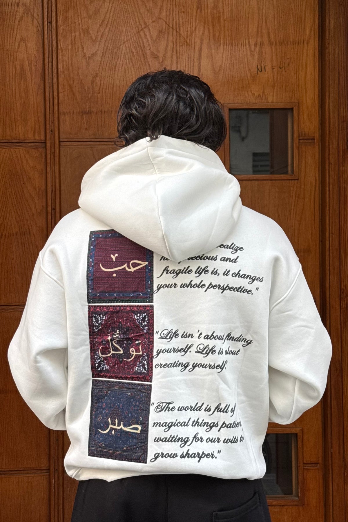 HOODIES (حب) WHITE BL