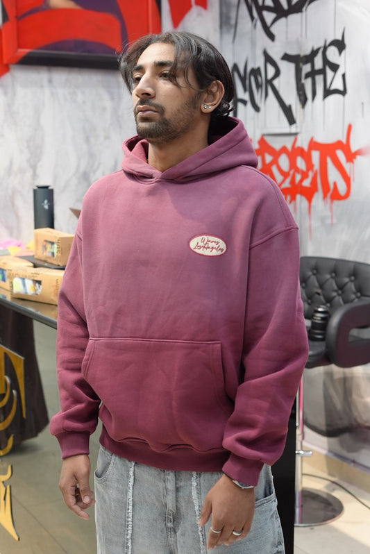 HOODIES LOS ANGELES RED V70-98