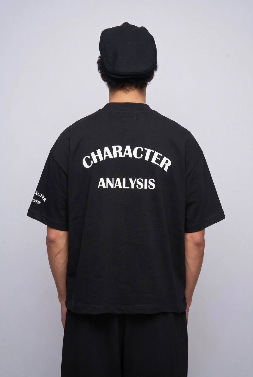 T-SHIRT CROPPED CARCTER BLACK BR 20-247