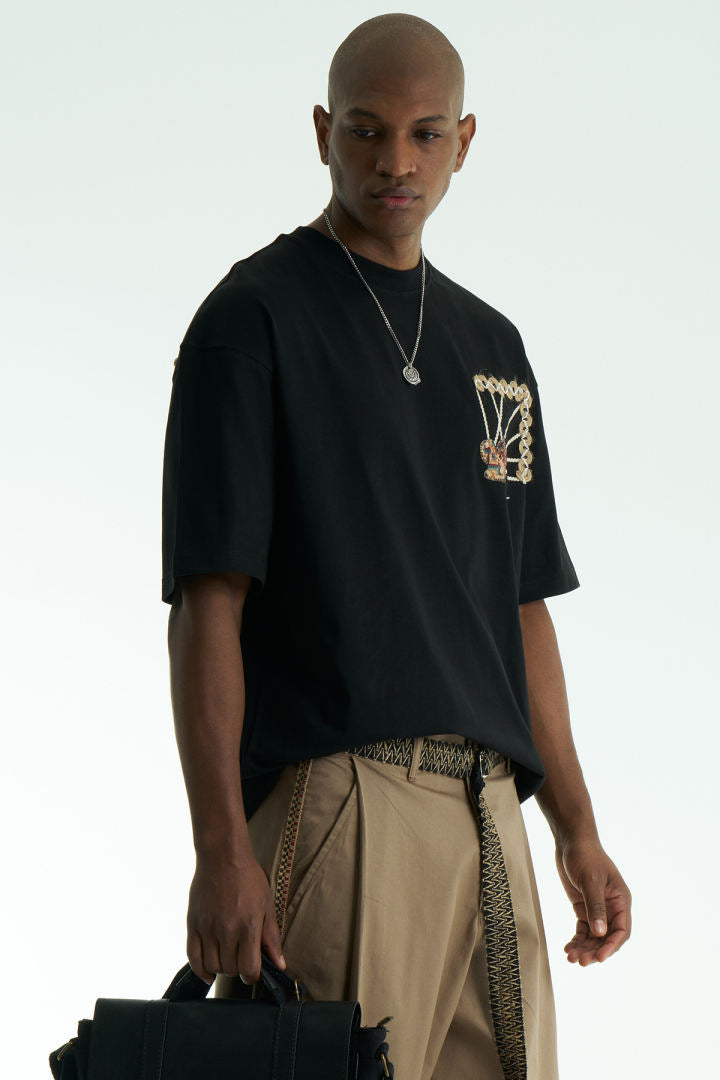 T-SHIRT SW BLACK 5063