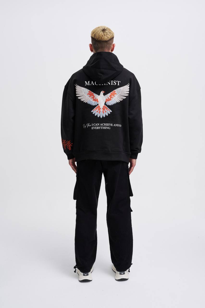 HOODIES MACHINIST BLACK M3525