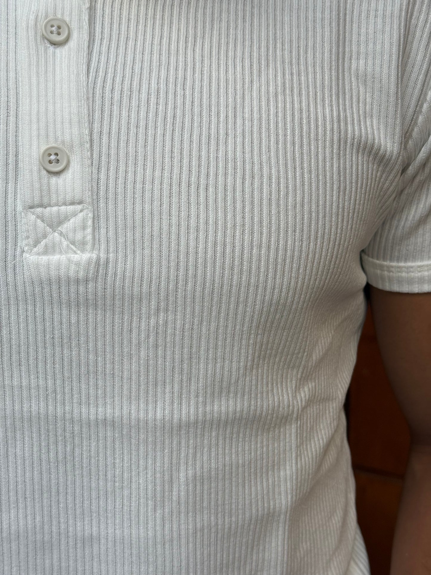 T-SHIRT SLIM FIT WHITE NGR 998